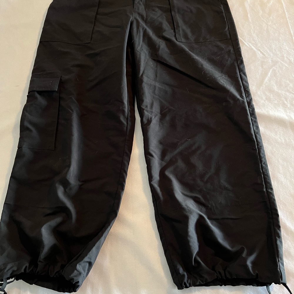 Patagonia womens 4 black stretchy cropped capri casual outdoor pants straight le